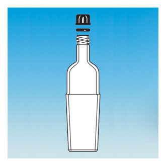 適配器 隔膜入口，單針筒口